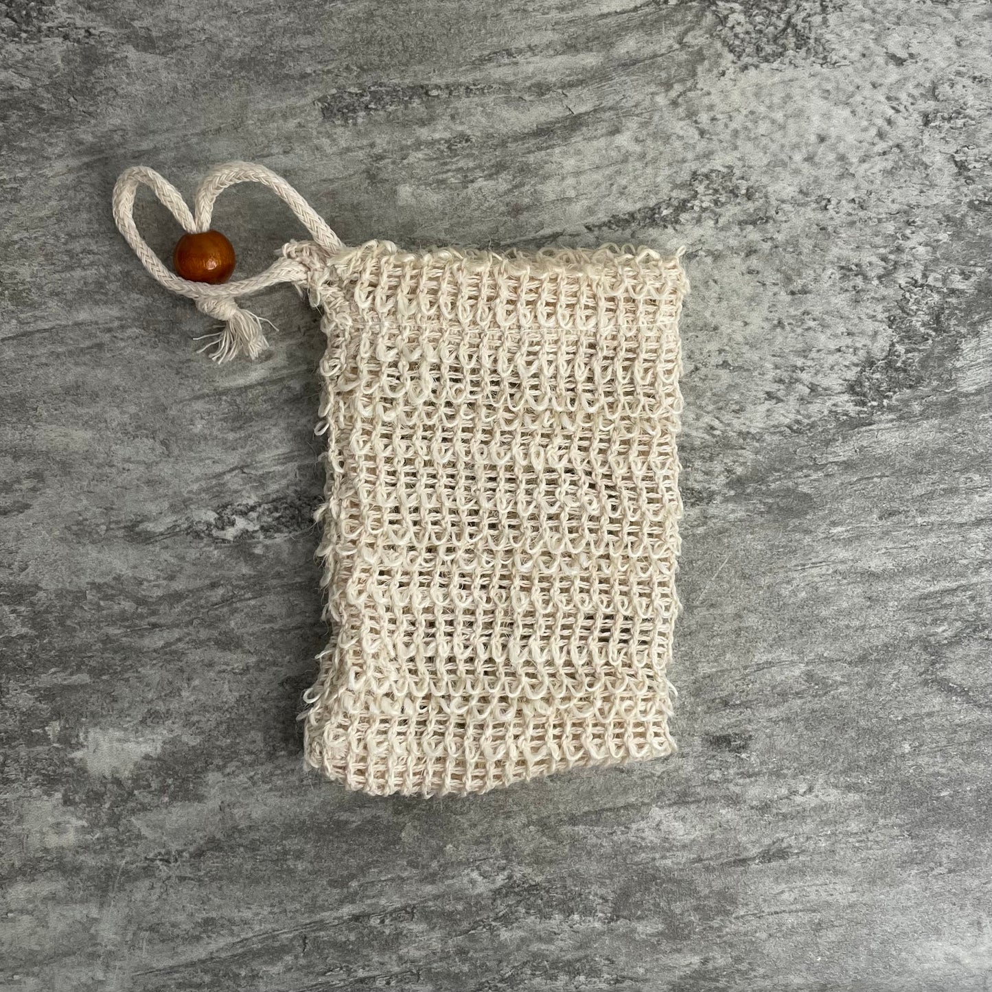 Sisal Exfoliating Pouch, Natural Soap Saver-baesha