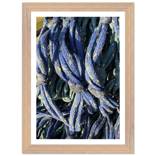 Knotted Blue and Indigo-baesha