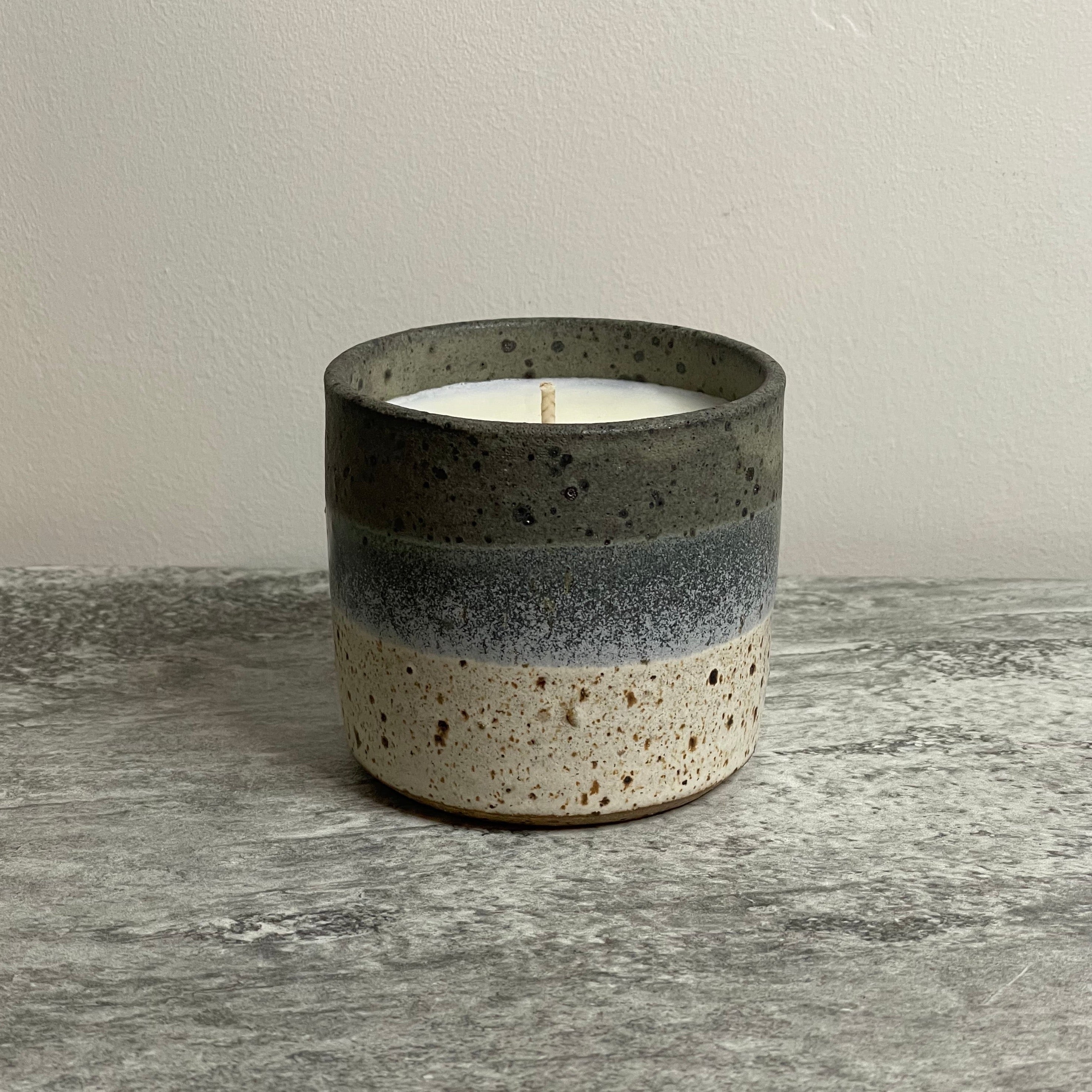Candle (Refillable) - Lava Split Blue-baesha