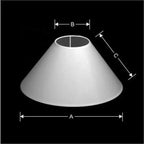 Conical Collection House Print - Lampshade-baesha