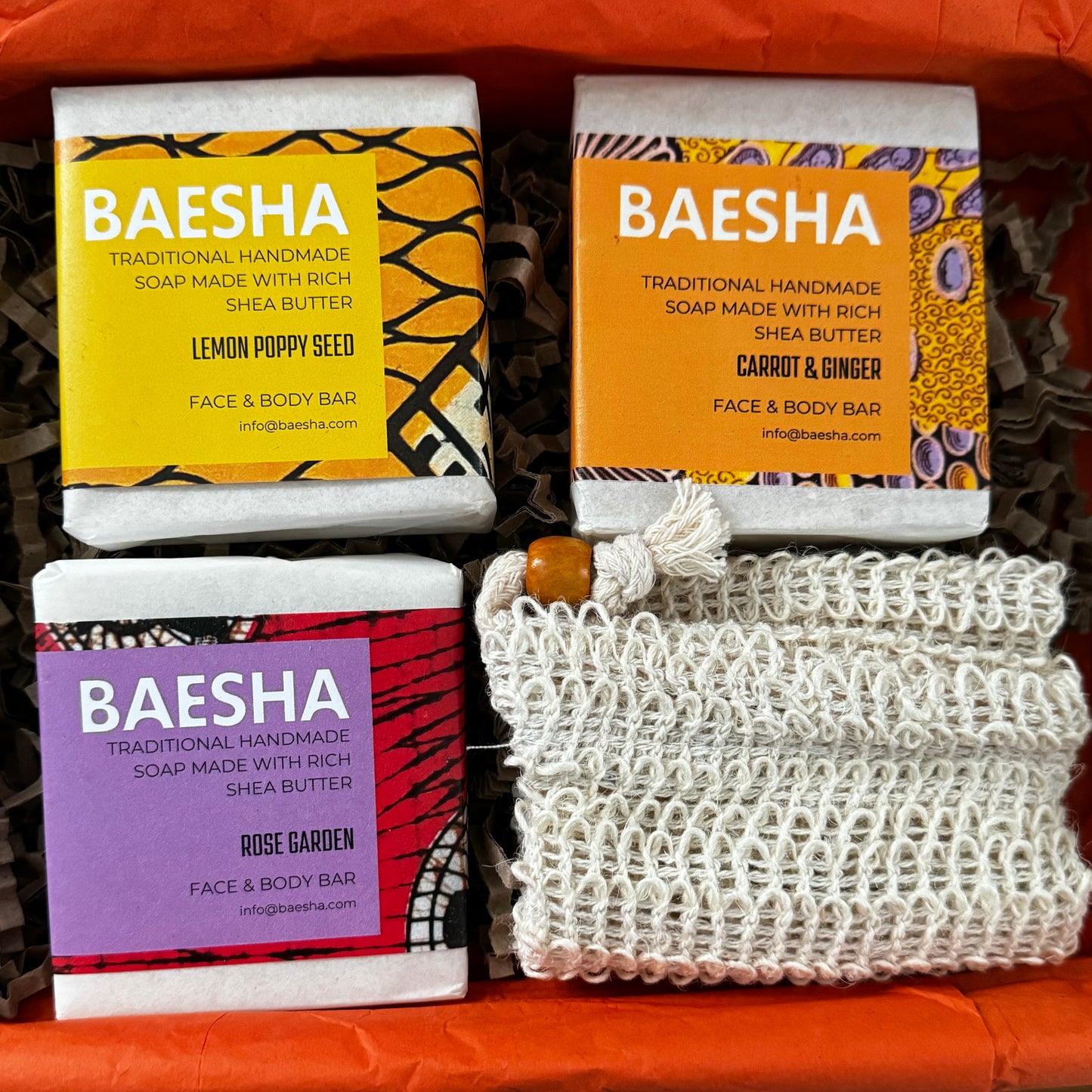 Gifting - Aromatic + Botanical Soap Box-baesha