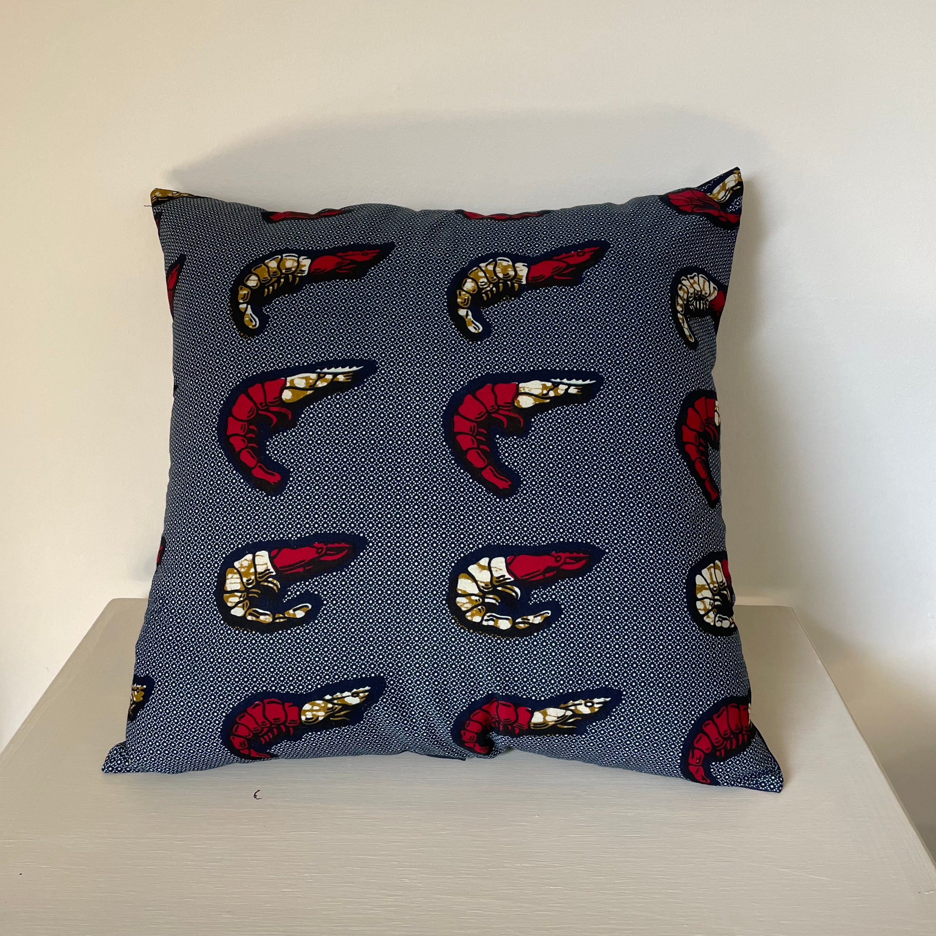 Cushion - Blue Shrimp-baesha