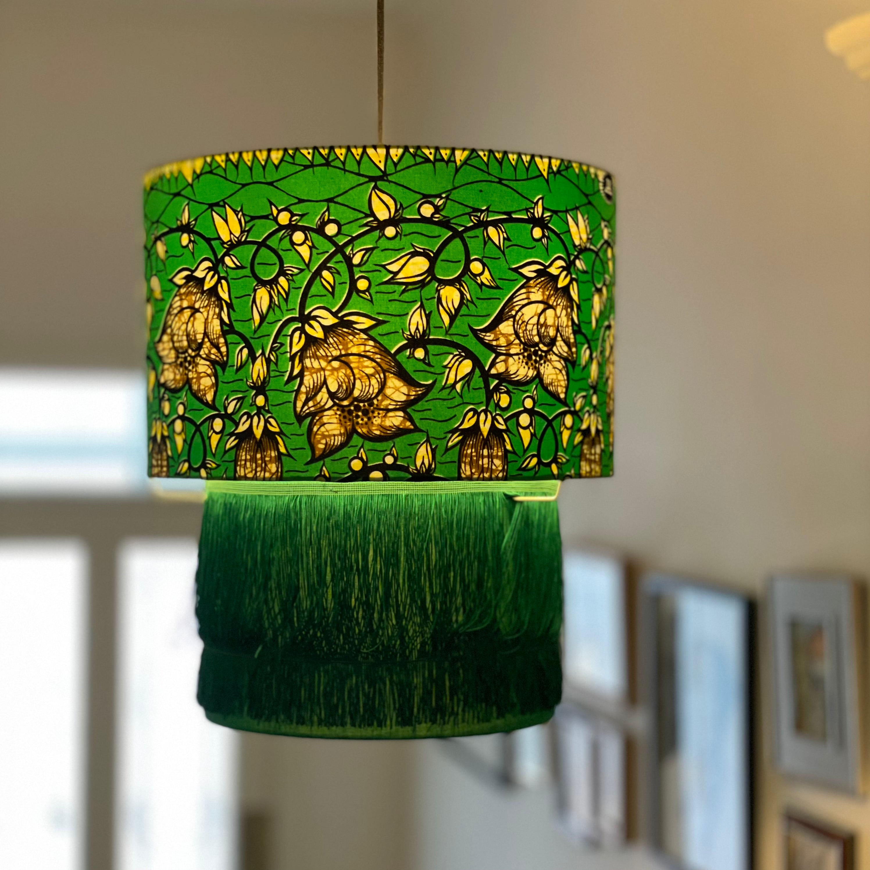 Lampshade Wax Print - Tiered-baesha